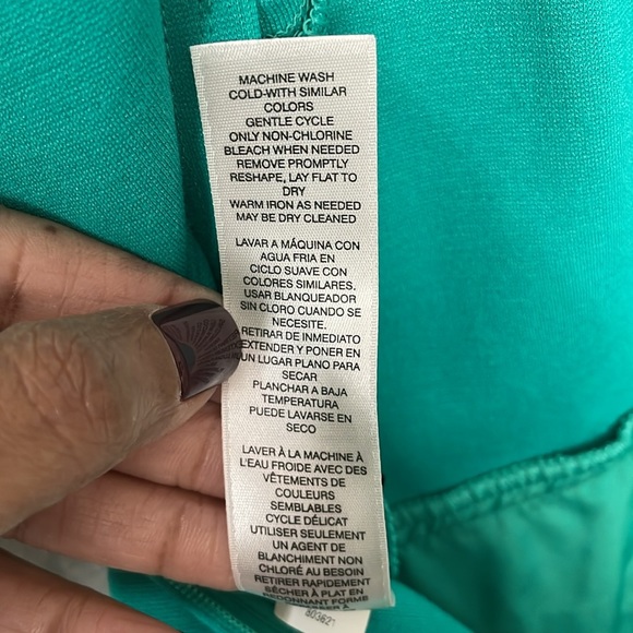 WHITE HOUSE BLACK MARKET Dress | Turquoise | Size 2 - Picture 10 of 10